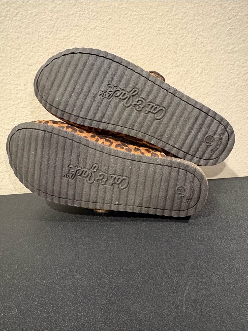 Cat & Jack Toddler Berlin Mule Clogs Sandals Cheetah Print Toddler Size 12 - Picture 10 of 10